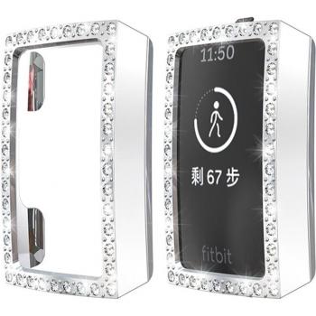 Bling Diamond Plating Bumper for Fitbit Charge 4/3
