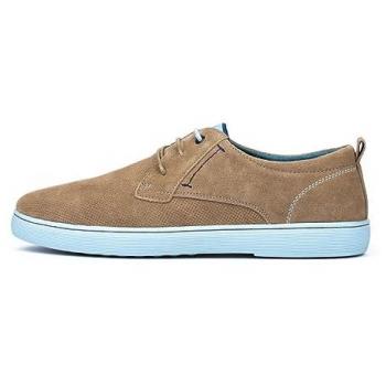 Merohe Zapatillas de Piel Hombre – Versão Areia