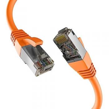 EFB Netzwerkkabel CAT8.1 S/FTP 15m orange