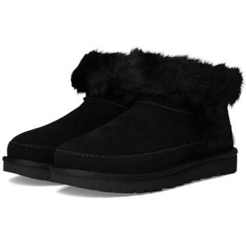 Sleek Black Leather Ankle Boot – EU37/US7