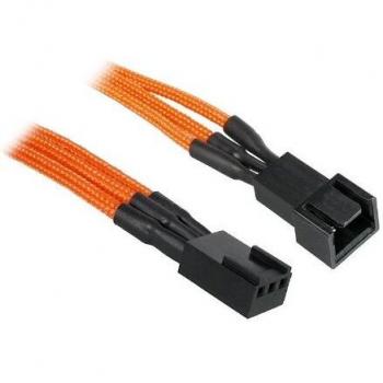 3‑Pin Orange‑Black Extension Cable (90 cm)