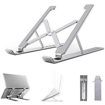 Fold‑Out 6‑Tier Laptop Holder for MacBook, Dell, HP, Lenovo