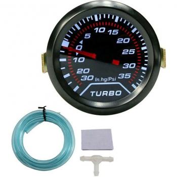 LED Turbo Boost Gauge 2 Inch with Smoked Face
