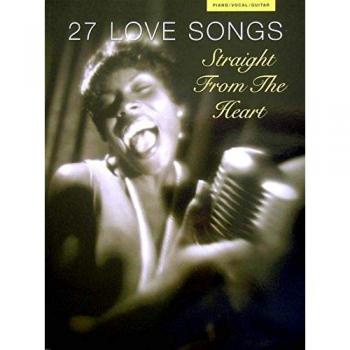 Partitions jazz&blues HAL LEONARD 27 LOVE SONGS STRAIGHT FROM THE HEART