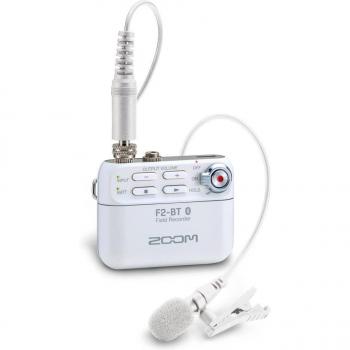 Zoom F2-BT Model Field Recorder in White