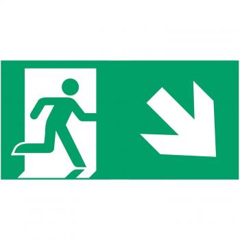B-Safety Type E evacuation sign