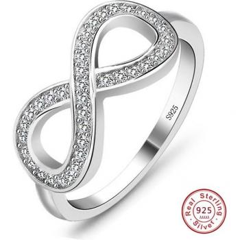 S925 Infinity Love Symbol Ring for Women