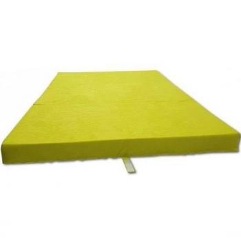 Matelas pliable vert 120 x 200 x 10