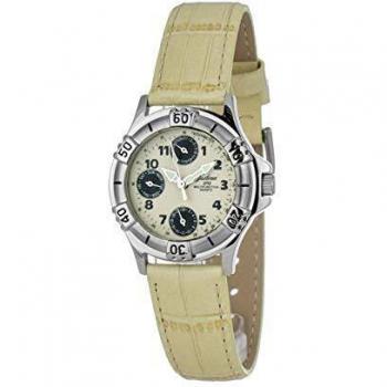 Justina 32552H Silver Adult Women's Quartz Analog Watch