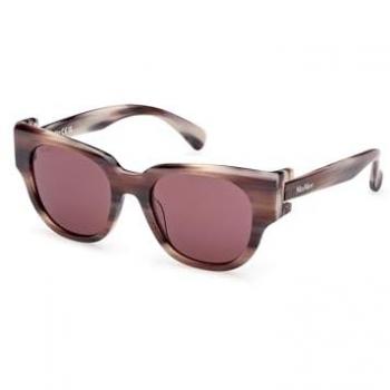 Óculos de Grau Femininos Max Mara MM0138 com Clip On 65Y em Tom Marron