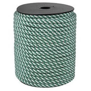Carretel de Corda 8mm Helicoidal 50m Bco/Vde
