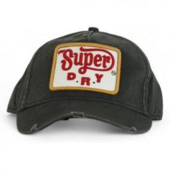 Superdry Enamel Trucker Green Cap Unità Unica