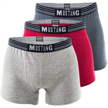 MUSTANG Retro TYLER SPORT Unterhose Boxershorts 3‑Pack – Langlebig, Enges Sitzgefühl, Elastischer Bund