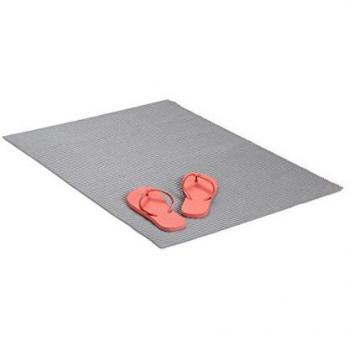 Mousse Relaxdays – Tapis Gris Antidérapant WC