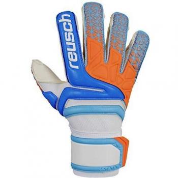 Reusch Prisma Prime A2 Evolution Torwarthandschuh Herren, weiß/blau/orange, 8.5