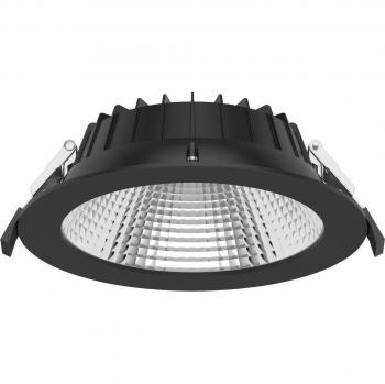 SLC Shift LED Einbaulampe Ø 19cm CCT, schwarz