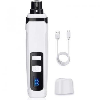 Herramienta de Aseo Benepaw, Molinillo de Uñas LCD, Recargable, 2 Velocidades