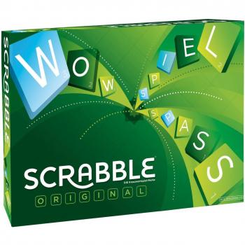 Mattel Games Scrabble Original – Brettspiel, 10+ Jahre, 2–4 Spieler