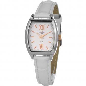 JUSTINA Multicolor Leather Dress Women's Watch