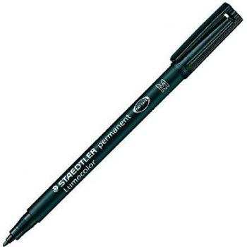 Staedtler, Marker, 317-9 Permanent-Marker Rundspitze (e) (Schwarz, 1 mm, 10 x)