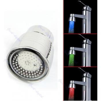Temperature-Sensitive Shower LED