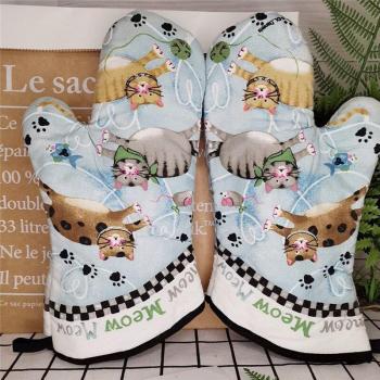 Mikrowellen-Schutzhandschuhe aus Baumwolle