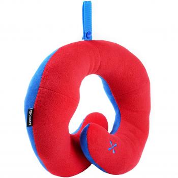 BCOZZY Youth Chin‑Back Neck Cushion – CHILD Size, Red