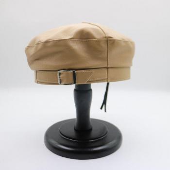 Female PU Leather Bonnet