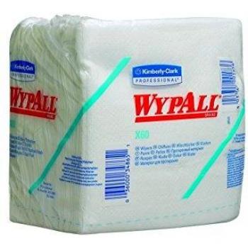 KCP 6034 WYPALL X60 Wischtücher, Viertelgefaltet, Weiß (912-er Pack)