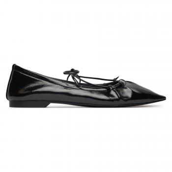 Schwarze DeeZee Halbschuhe AC240607-2