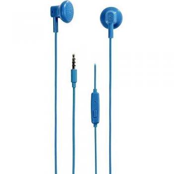 Vivanco BUDZ BLUE auricolari via cavo