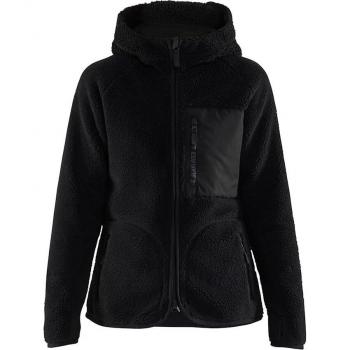 Felpa con cappuccio nera per donne BlackLader