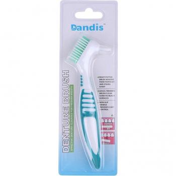 Denture Care Toothbrush with Multi-Layered Bristles