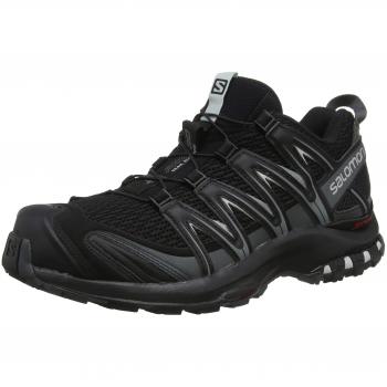 Men's Salomon XA PRO 3D Shade Trail Running Shoes Black/Magnetic/Quiet 26.5