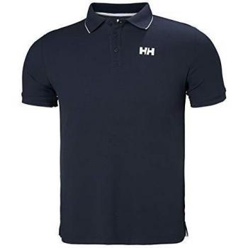 Helly Hansen Kos Short Sleeve Navy Quick-Dry Polo – M