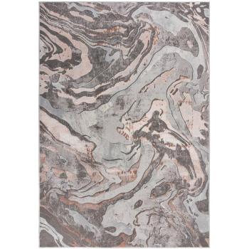 Tapis Rose Marbré 3D 80x150 Salon