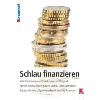 Schlau finanzieren: Bauspardarlehen, Hypothekarkredit, Leasing, Ratenkauf. Spesen durchschauen, Kosten sparen, Fallen vermeiden. Mit Musterbriefen zum Kostenvergleich