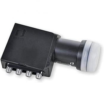 Inverto IDLT-QDL412-ULTRA-OPN Quad-LNB Teilnehmer-Anzahl: 4 Feedaufnahme: 40 mm Schwarz
