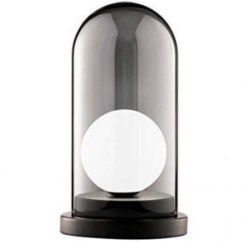 Einfaches Tischlicht Grays in Schwarz – 33,5 cm hoch, 18 cm breit, 18 cm lang