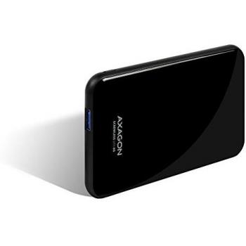 AXAGON EE25-S6B Zwart 2.5 HDD/SSD externe schaal USB3.0 SATA 6G