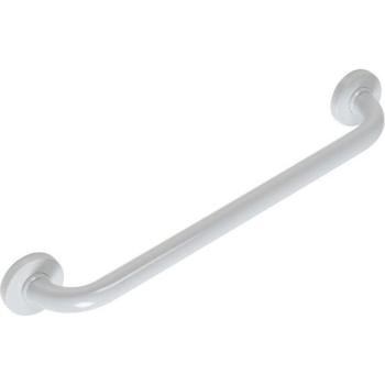 Tubocolor Maniglione Linear 320 mm – Acciaio, Vinile, Antibatterico (Bianco Latte)