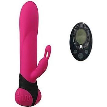 Vibromasseur Rabbit Bonnie & Clyde en Silicone avec Système Rotatif et Ondes Naturelles