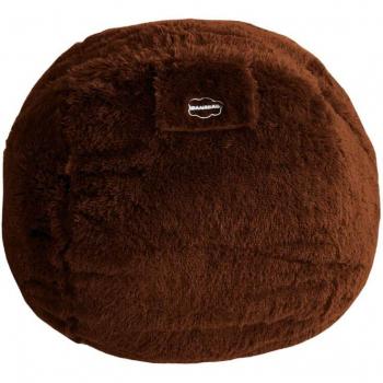 Pouf Déhoussable Bananair Fausse Fourrure 120 cm