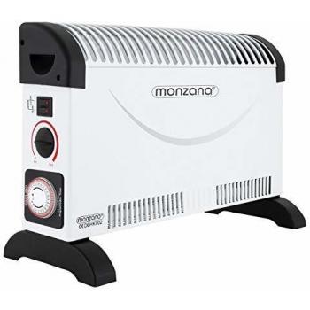 Convector Heater 2000W White with Timer