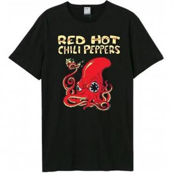 Red Inferno Amplified Fire Squid T-Shirt – Unisex Black XS