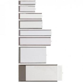 Portaetichette adesive IES A2 32x88mm Sei Rota