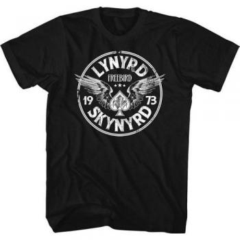 Lynyrd Skynyrd Maglietta in Cotone Unisex Freebird '73
