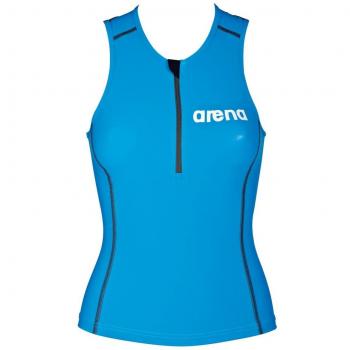 Top Arena Tri ST Feminino Azul Celeste