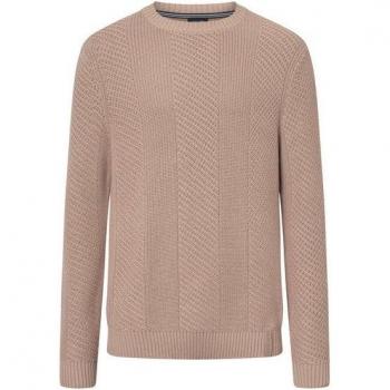 Silous – Strickpullover in Taupe, Größe XXL