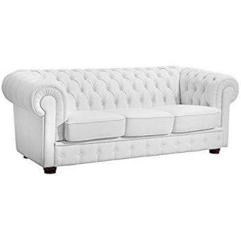 Sitzer Sofa Bridgeport in Weiß